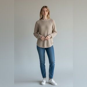 RD Style Cream Sweater